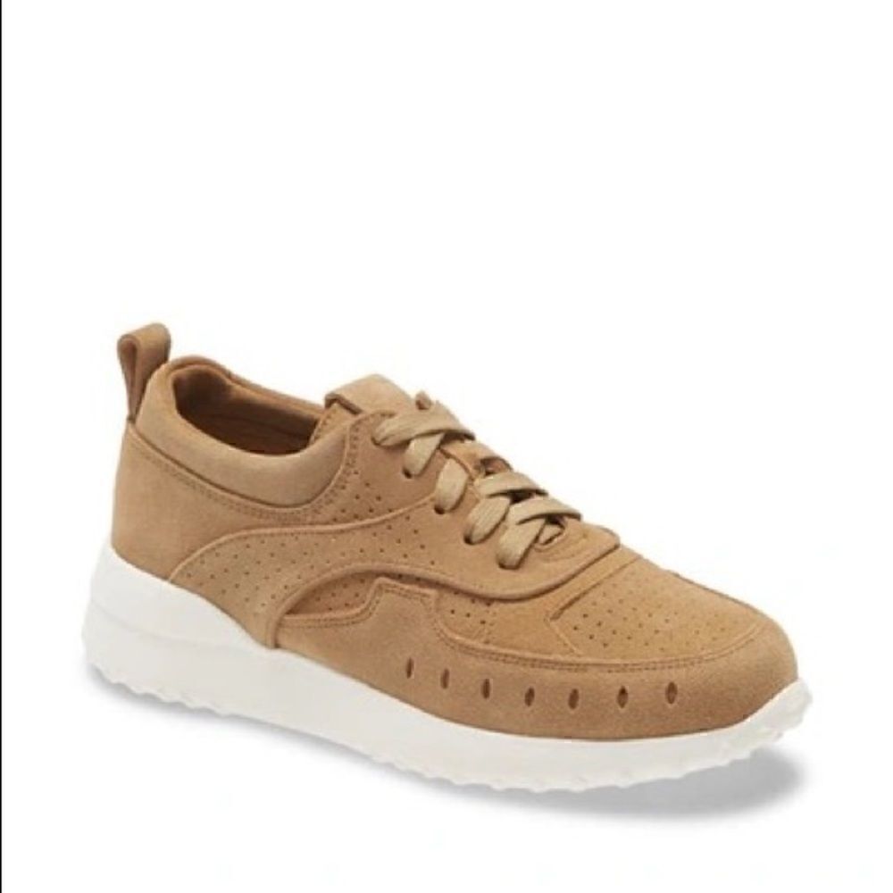 MATISSE Top Notch Sneaker In Tan Suede Size 8